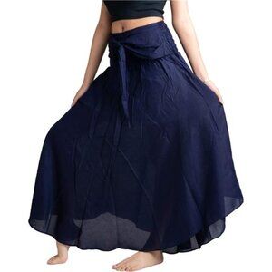 Long Skirts for Women Blue Classic
